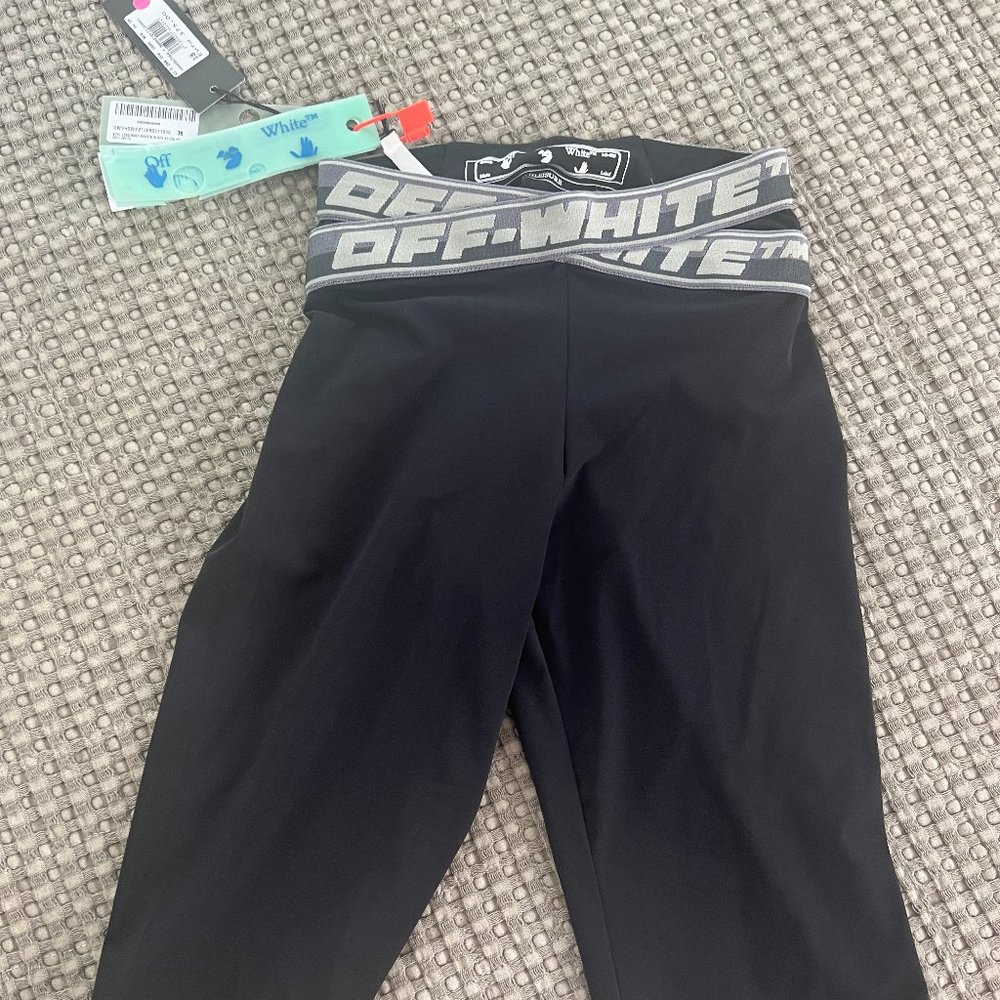Off white bike logo shorts